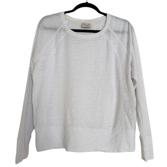 WRAP London 100% Linen Pullover US 4 - Picture 1 of 11